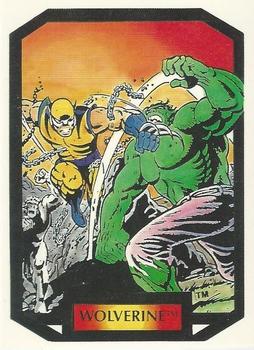1987 Comic Images Marvel Universe II Colossal Conflicts #86 Wolverine Front