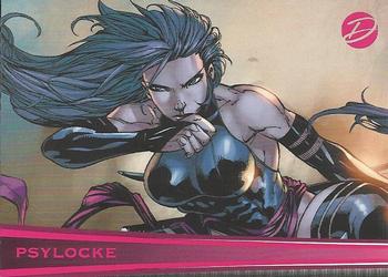 2011 Rittenhouse Marvel: Dangerous Divas #4 Psylocke Front