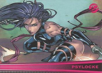 2011 Rittenhouse Marvel: Dangerous Divas #6 Psylocke Front