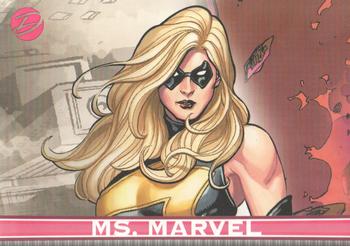 2011 Rittenhouse Marvel: Dangerous Divas #8 Ms. Marvel Front