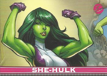 2011 Rittenhouse Marvel: Dangerous Divas #17 She-Hulk Front