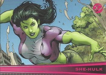 2011 Rittenhouse Marvel: Dangerous Divas #18 She-Hulk Front
