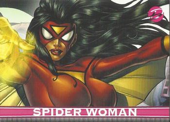 2011 Rittenhouse Marvel: Dangerous Divas #23 Spider Woman Front