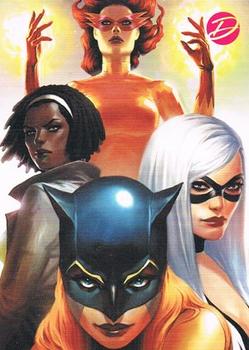2011 Rittenhouse Marvel: Dangerous Divas - Promo #P4 Black Panther and friends Front