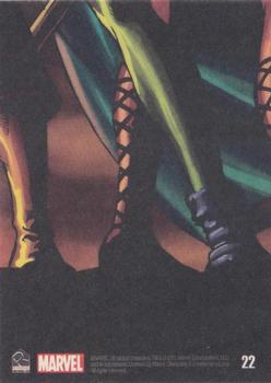 2011 Rittenhouse Marvel: Dangerous Divas - Foil #22 Spider Woman Back