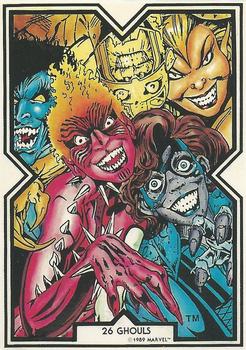 1989 Comic Images Excalibur #26 Ghouls Front
