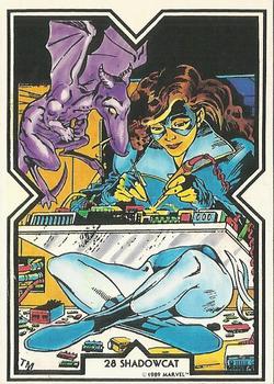 1989 Comic Images Excalibur #28 Shadowcat Front