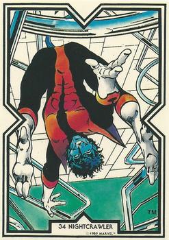 1989 Comic Images Excalibur #34 Nightcrawler Front