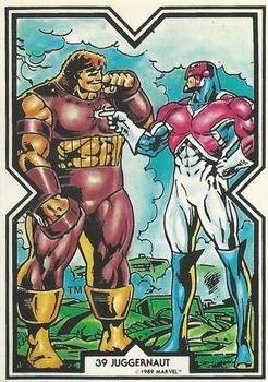 1989 Comic Images Excalibur #39 Juggernaut Front