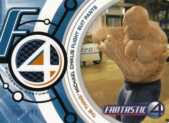 2005 Upper Deck Fantastic Four - Costume Cards #FF8 The Thing Front