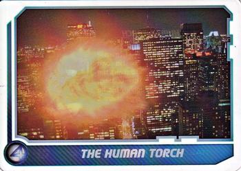 2005 Cards Inc. Fantastic Four Movie Celz #41 The Human Torch Front
