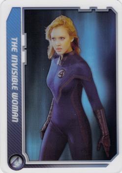 2005 Cards Inc. Fantastic Four Movie Celz #50 The Invisible Woman Front
