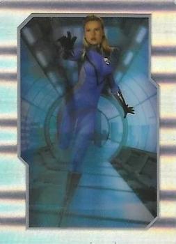 2005 Cards Inc. Fantastic Four Movie Celz - Holo-Celz #01 Invisible Woman Front