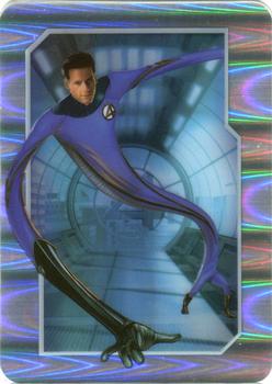 2005 Cards Inc. Fantastic Four Movie Celz - Holo-Celz #02 Mr. Fantastic Front