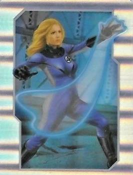 2005 Cards Inc. Fantastic Four Movie Celz - Holo-Celz #05 Invisible Woman Front