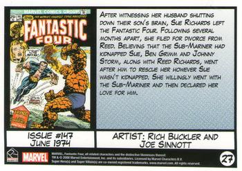 2008 Rittenhouse Fantastic Four Archives #27 Issue #147 - June 1974 Back
