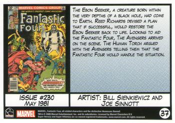 2008 Rittenhouse Fantastic Four Archives #37 Issue #230 - May 1981 Back