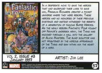 2008 Rittenhouse Fantastic Four Archives #57 Vol 2, Issue #3 - January 1997 Back