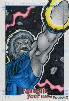 2008 Rittenhouse Fantastic Four Archives - SketchaFEX Color #NNO Tony Perna Front