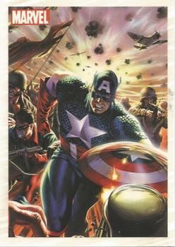 2011 Rittenhouse Marvel Universe - Marvel Originals #MO2 Captain America Front