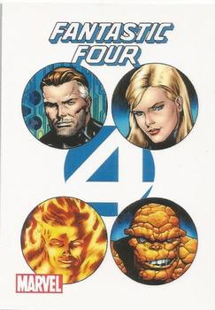 2011 Rittenhouse 50 Years of Fantastic Four #FA9 gallery of portrait coins Front