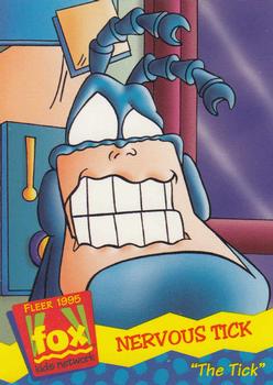 1995 Fleer Fox Kids Network #4 Nervous Tick Front