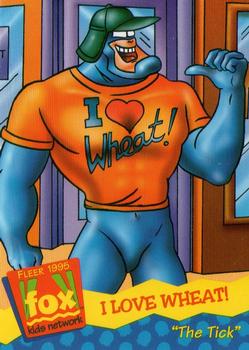 1995 Fleer Fox Kids Network #17 I Love Wheat! Front
