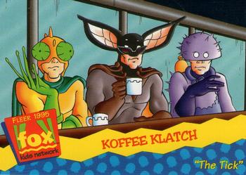 1995 Fleer Fox Kids Network #29 Koffee Klatch Front