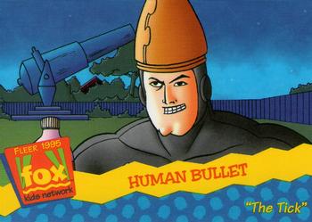 1995 Fleer Fox Kids Network #30 Human Bullet Front