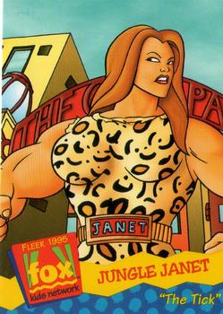 1995 Fleer Fox Kids Network #34 Jungle Janet Front