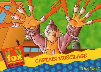 1995 Fleer Fox Kids Network #35 Captain Muscilage Front