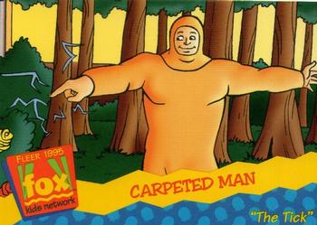 1995 Fleer Fox Kids Network #37 Carpeted Man Front