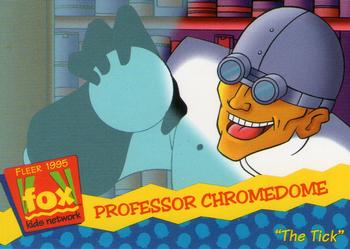 1995 Fleer Fox Kids Network #40 Professor Chromedome Front