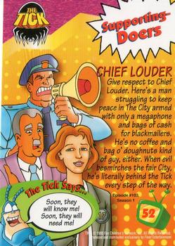 1995 Fleer Fox Kids Network #52 Chief Louder Back