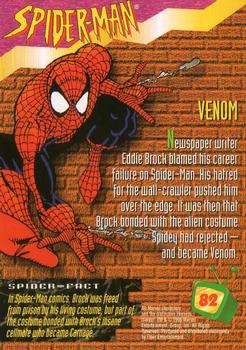 1995 Fleer Fox Kids Network #82 Venom Back