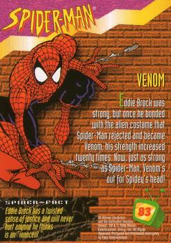 1995 Fleer Fox Kids Network #83 Venom Back