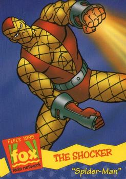 1995 Fleer Fox Kids Network #84 The Shocker Front