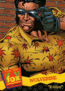 1995 Fleer Fox Kids Network #90 Wolverine Front