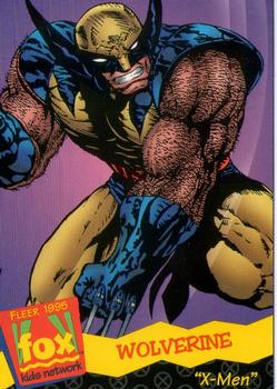 1995 Fleer Fox Kids Network #91 Wolverine Front