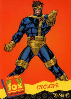 1995 Fleer Fox Kids Network #94 Cyclops Front