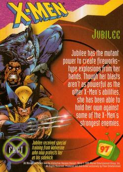 1995 Fleer Fox Kids Network #97 Jubilee Back