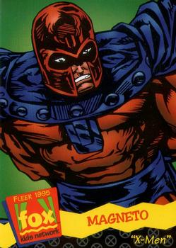 1995 Fleer Fox Kids Network #105 Magneto Front