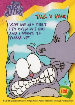 1995 Fleer Fox Kids Network #120 Tug 'o War Back