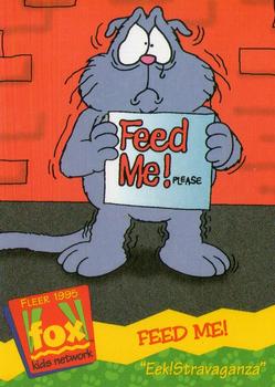 1995 Fleer Fox Kids Network #124 Feed Me! Front