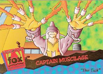 1995 Ultra Fox Kids Network #35 Captain Muscilage Front