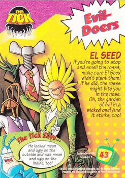 1995 Ultra Fox Kids Network #43 El Seed Back