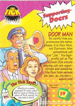 1995 Ultra Fox Kids Network #59 Door Man Back