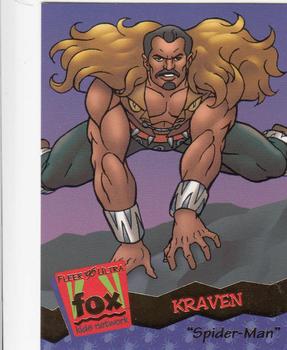 1995 Ultra Fox Kids Network #73 Kraven Front
