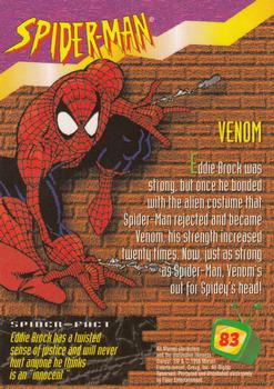 1995 Ultra Fox Kids Network #83 Venom Back