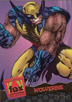 1995 Ultra Fox Kids Network #91 Wolverine Front